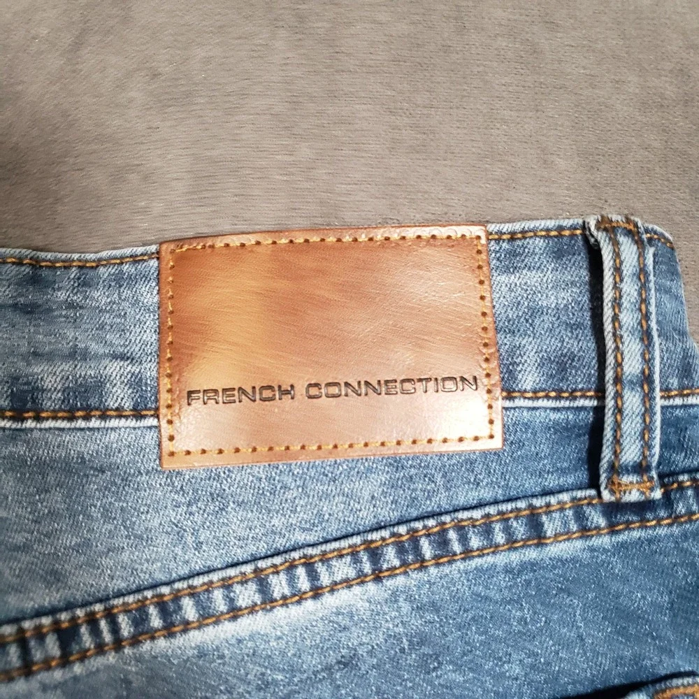 French Connection Savile Slim Fit Jeans Mens W30 L30 Blue Medium‎ Wash Denim